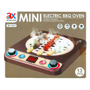 مینی اجاق گاز باربیکیو برقی 13 قطعه MINI ELECTRIC BBQ OVEN_اسباب بازی